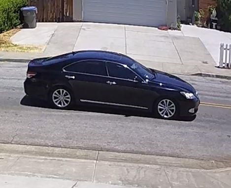 suspect lexus vehicle