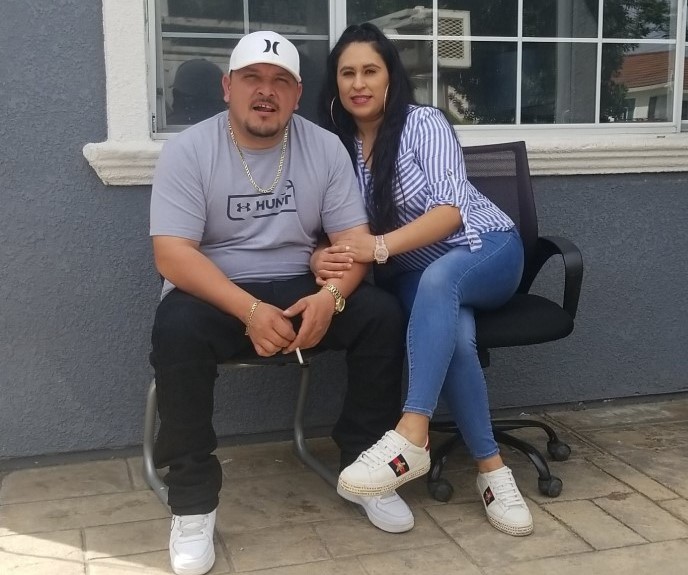 Victim Santos and Wife