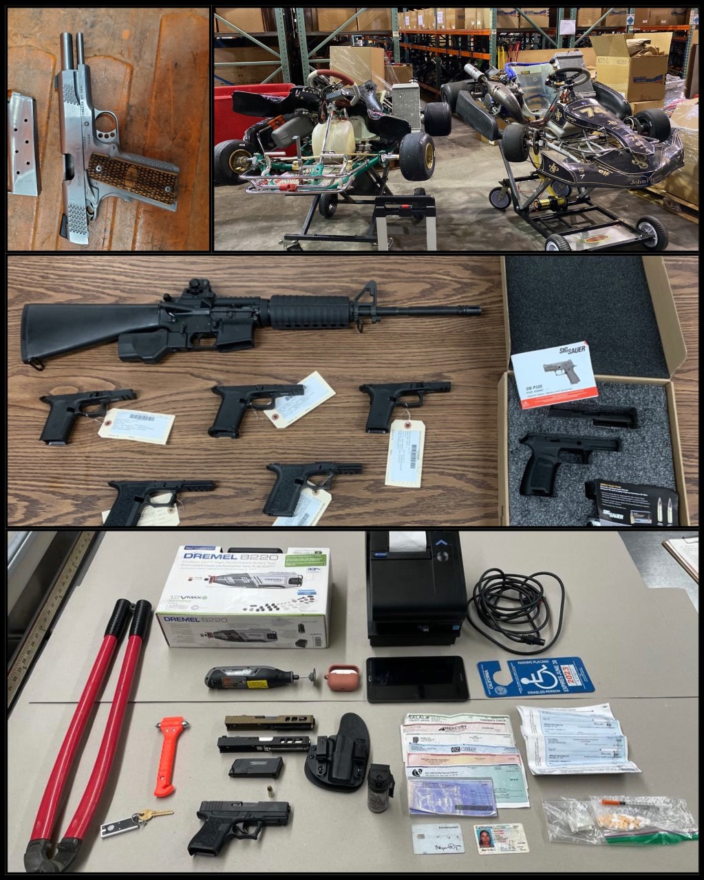 evidence from arrest