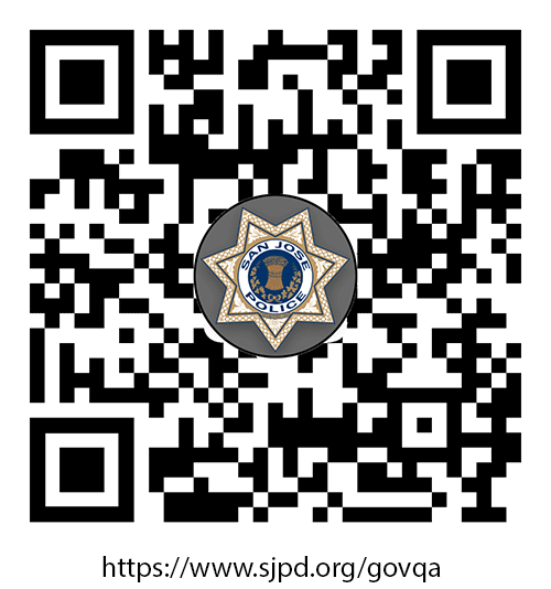 QR code to GovQA website