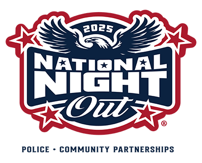 National Night Out 2024 Logo - Police Community Partnerships