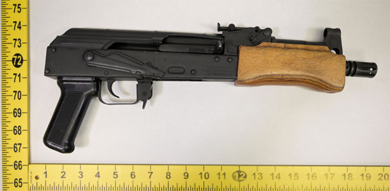 Homicide Evidence - AK Style Pistol