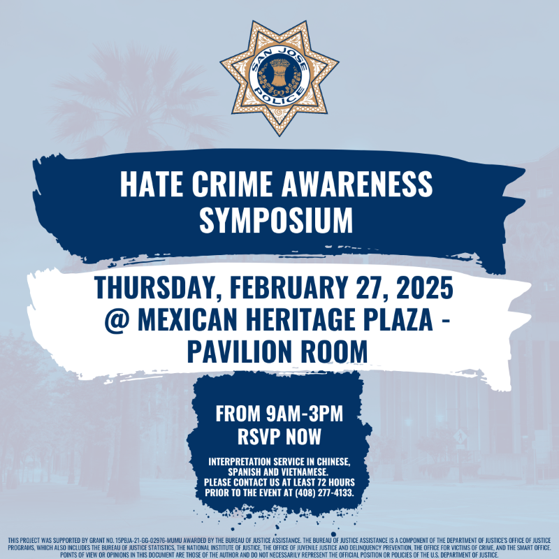 Hate Crime Symposium Flyer