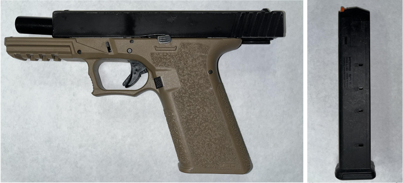 Gun and Extended Magazine