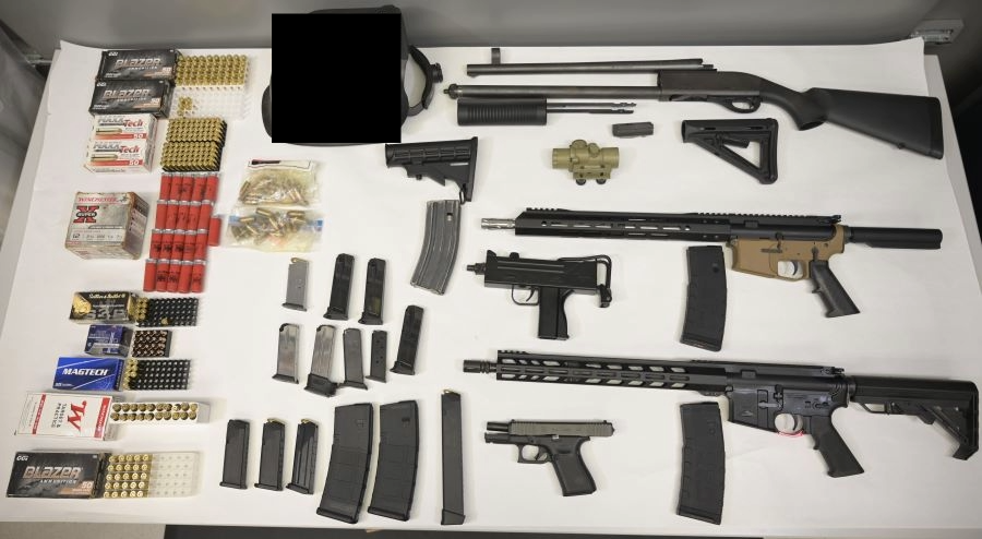 Multiple firearms photgraph
