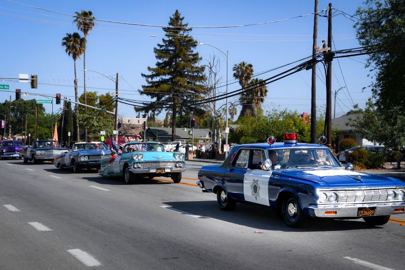 SJPD Vehicle in Cinco Parade