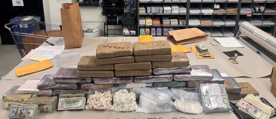 Metro Drug Bust Evidence Photo