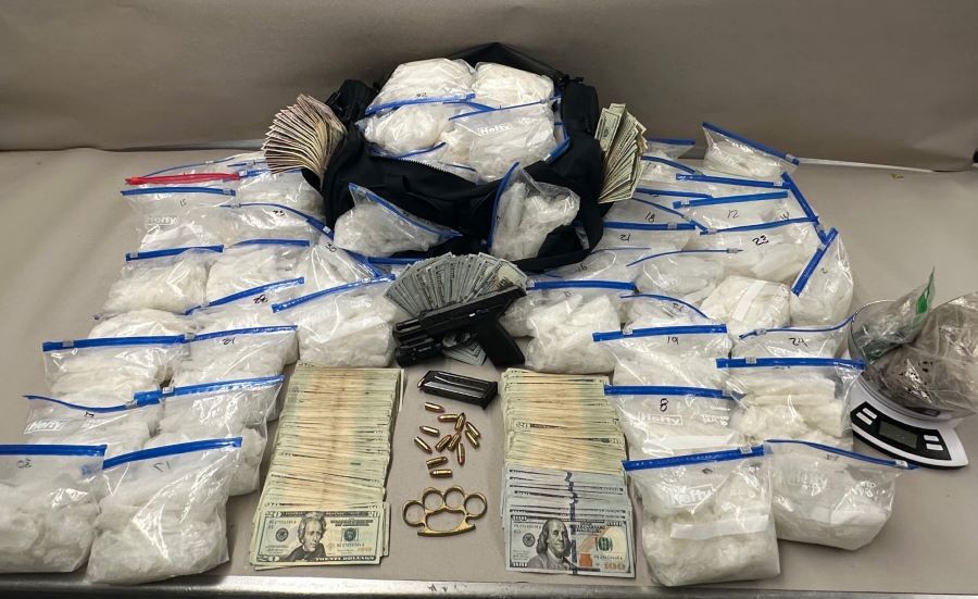 Street Crimes Drug Bust Evidence