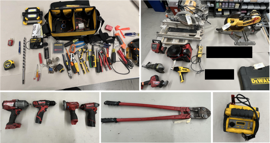 25-122-0087 Collage of Evidence Seized