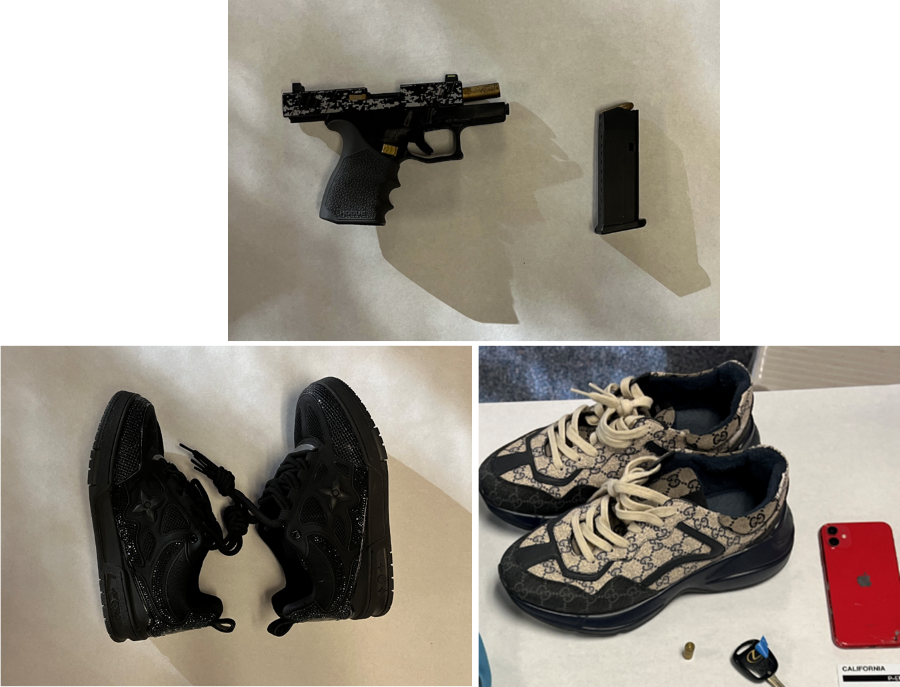 Photo of Shoes and Gun