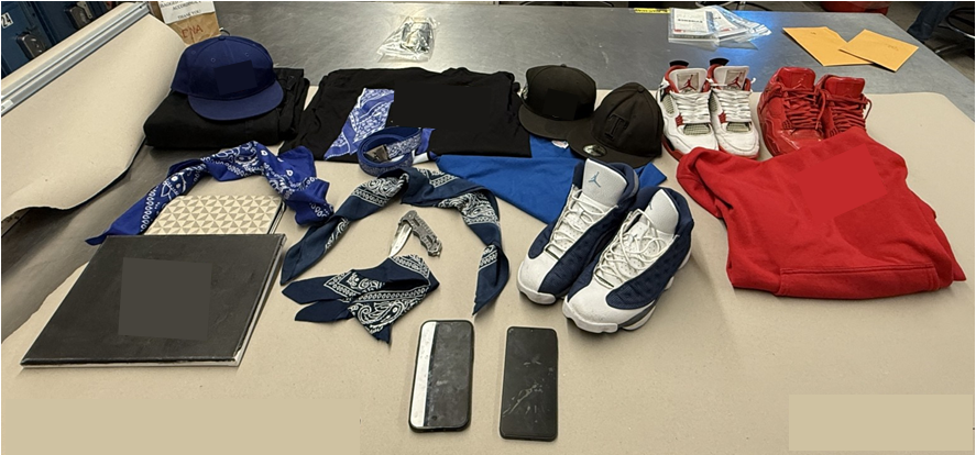 VTG Evidence Seized