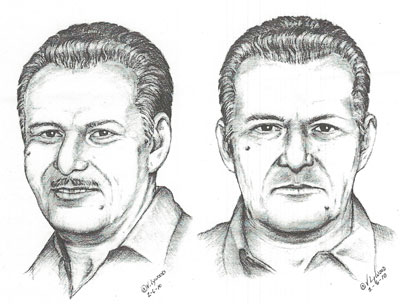 Suspect: Salvador Negrete Suarez - Aged-Enhanced Sketch