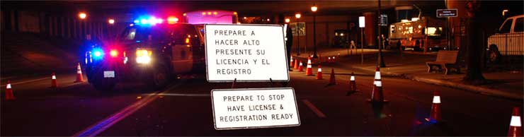 Sobriety/Driver License Checkpoint