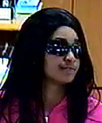 Suspect photo from bank surveillance camera