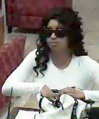 Suspect photo from bank surveillance camera