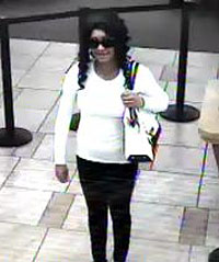 Suspect photo from bank surveillance camera