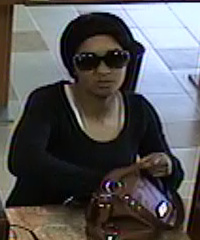 Suspect photo from bank surveillance camera